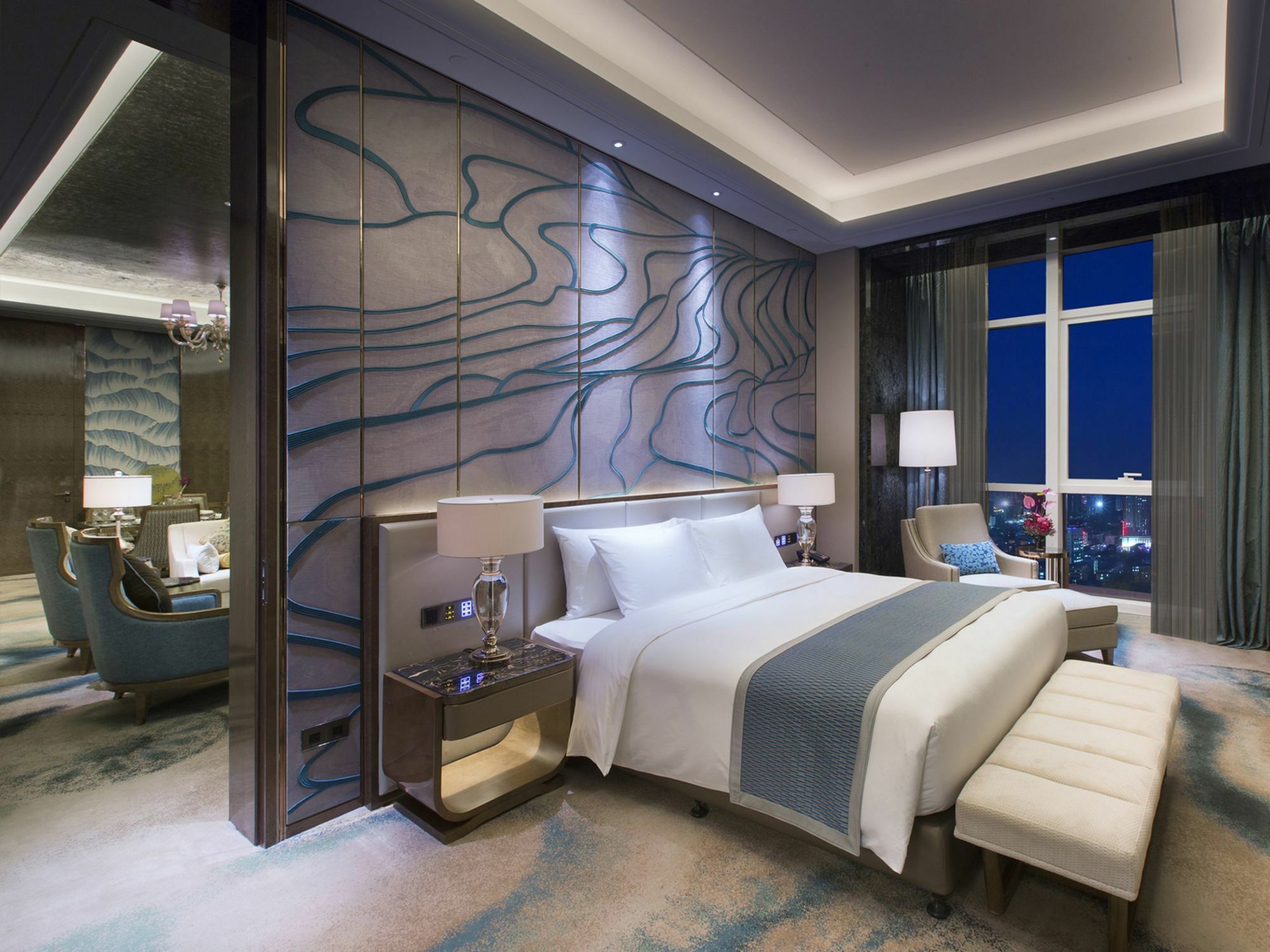 Hotel Wanda Vista Nanning Esterno foto